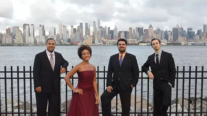 Image: Harlem Quartet & Fei-Fei, Piano