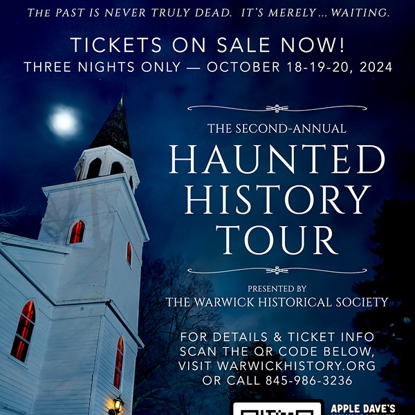 Haunted History Tours presented by The Warwick Historical Society