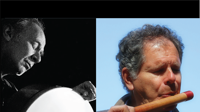 Image: Hearn Gadbois Percussion & Steve Gorn Flute
