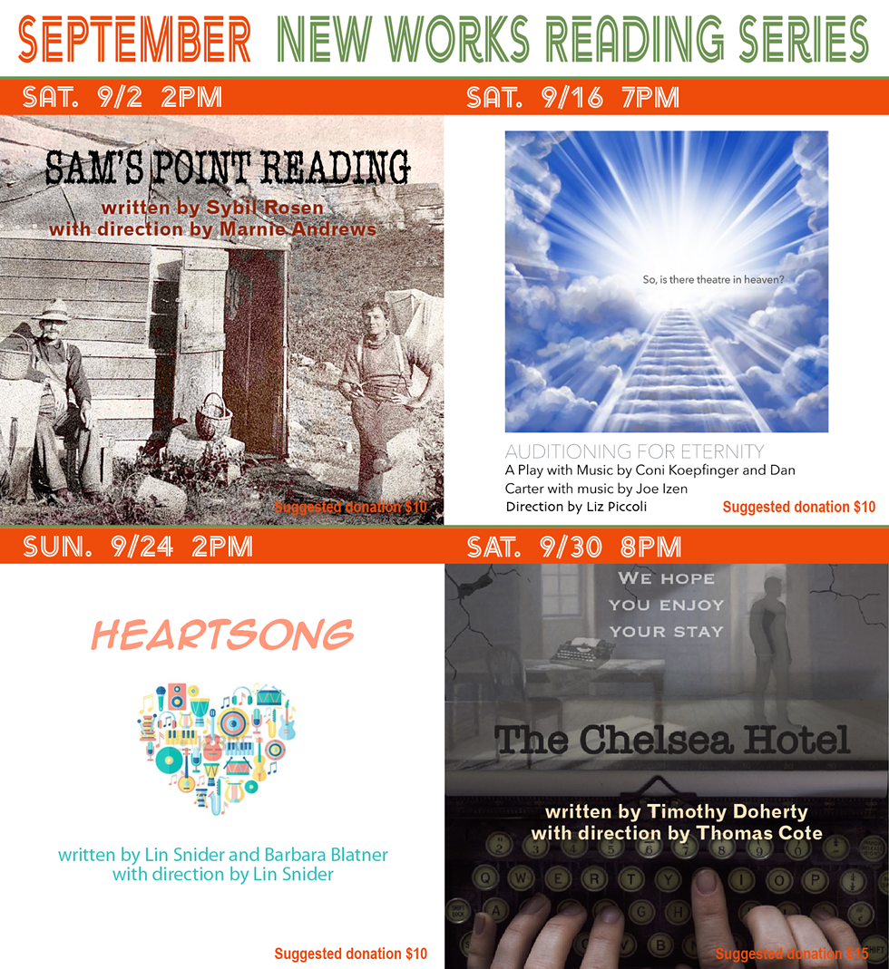 September New Works Reading Series