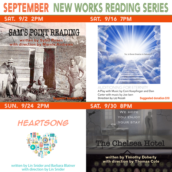 Heartsong - New Works Reading at Phoenicia Playhouse