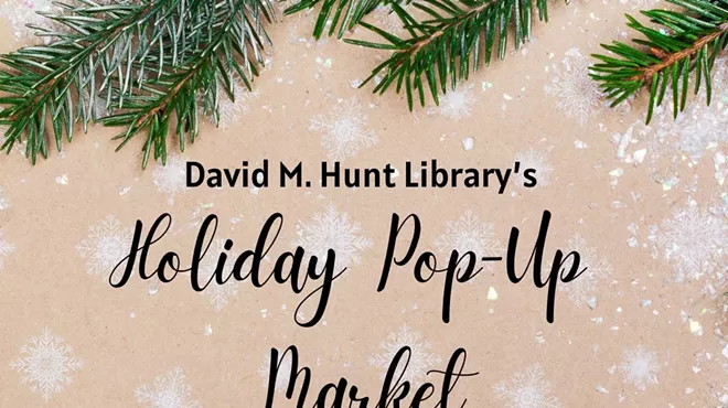 Image: Holiday Pop-Up Market at David M. Hunt Library
