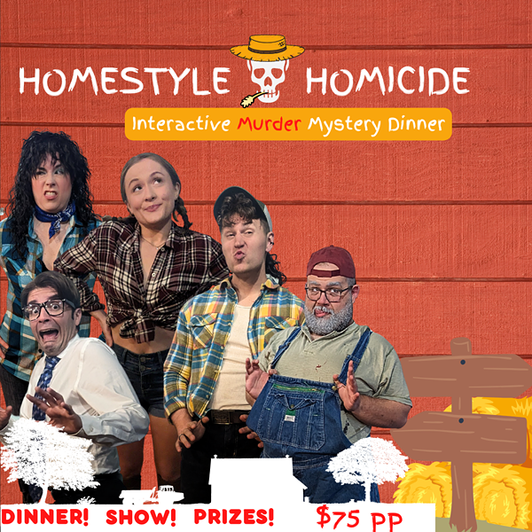 Homestyle Homicide! Interactive Murder Mystery Dinner Fundraiser for Putnam Humane Society