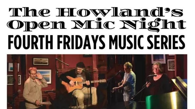 Image: Howland's Open Mic Night