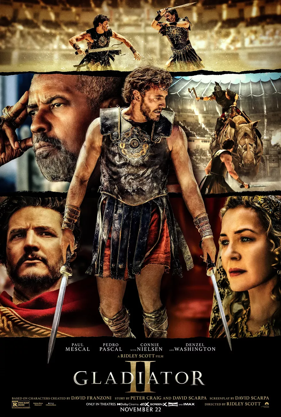"Winter Watch&rdquo; 2024/2025, FREE Screening GLADIATOR II - Wednesday, December 4, 7:00pm at Story Screen Cinema