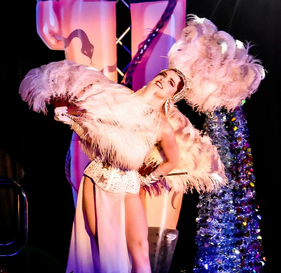 HUNG With Care, Big Gay Hudson Valley's Queer Holiday Burlesque Spectacular comes to Newburgh's Hudson Valley Arts Live on Black Friday, November 26th.