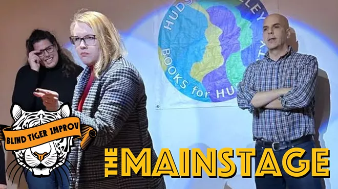 Image: Improv at Books for Humanity!