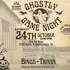 Image: In Flight's Ghostly Game Night