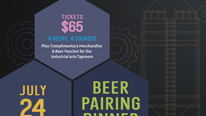 Image: Industrial Arts Brewing Beer Pairing Dinner at The Dutch