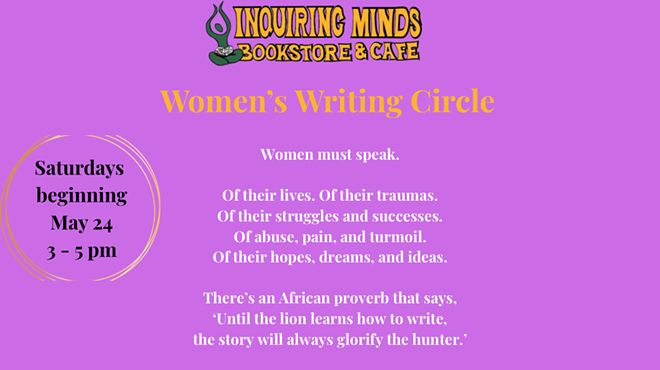 Image: Inquiring Minds Women's Writing Circle