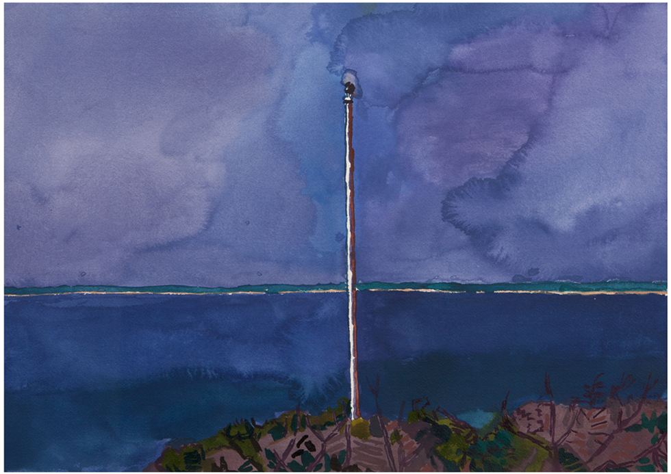 Graham Nickson, 'Cape Cod Sky, Great Island X' 1998