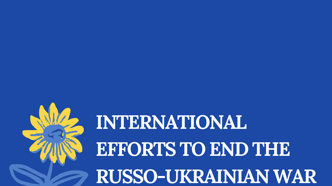 Image: International Efforts to End the Russo-Ukrainian War: International Law, Diplomacy, Advocacy