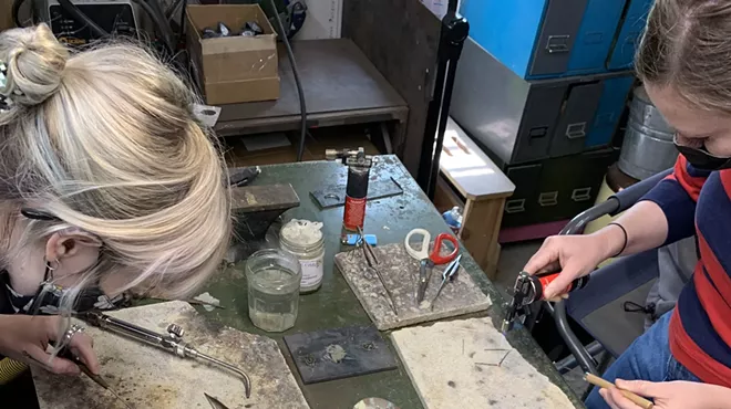 Image: Intro to Jewelry Making : Silversmithing 101