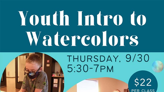 Intro to Watercolors: Youth Class