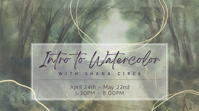 Image: Introduction to Watercolor with Shana Circe
