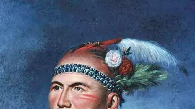 Image: Joseph Brant, Native American Warrior