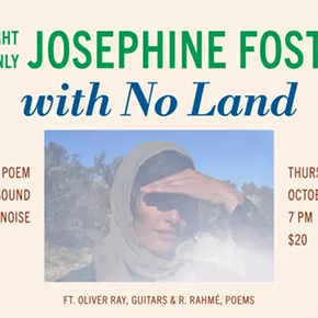 Image: Josephine Foster with No Land