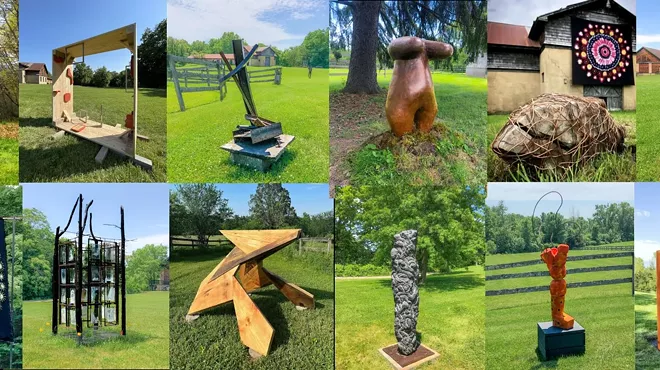 Image: Kaatsbaan Cultural Park Sculptors Reception, Artist Talk & Walk