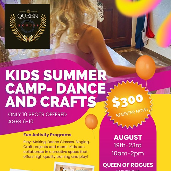 Kids Summer Camp- Dance and Crafts