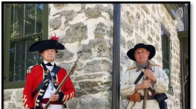 Image: "Kingston Burned, 244 Years Ago Today" a Presentation and Encampment by the 1st Ulster Militia