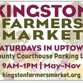 Image: Kingston Farmers Market, Saturdays in Uptown, 9AM-1pm, May-Nov