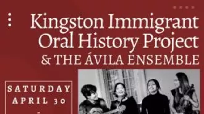 Image: Kingston Immigrant Oral History Project & the &Aacute;vila Ensemble at the Reher Center