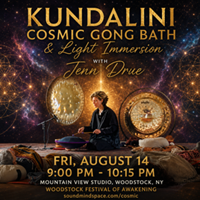 Image: Kundalini Cosmic Gong Bath & Light Immersion