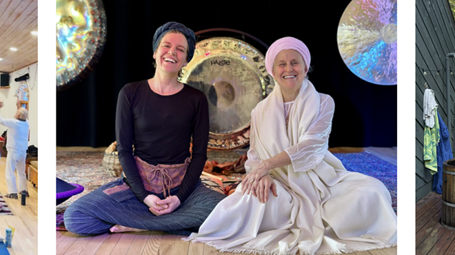 Image: Kundalini Yoga & Gong Bath + Community Sauna with Hari & Jenn