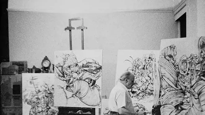 Image: "Kurt Seligmann at Home"