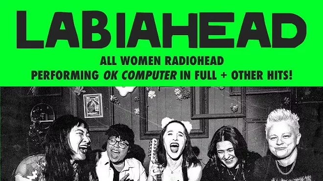 Image: Labiahead (All female Radiohead) at Assembly
