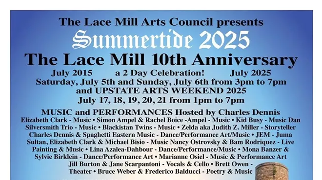 Image: Lace Mill 10th Anniversary Two Day Celebration