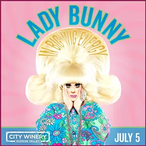 Image: Lady Bunny in Big Wig Energy