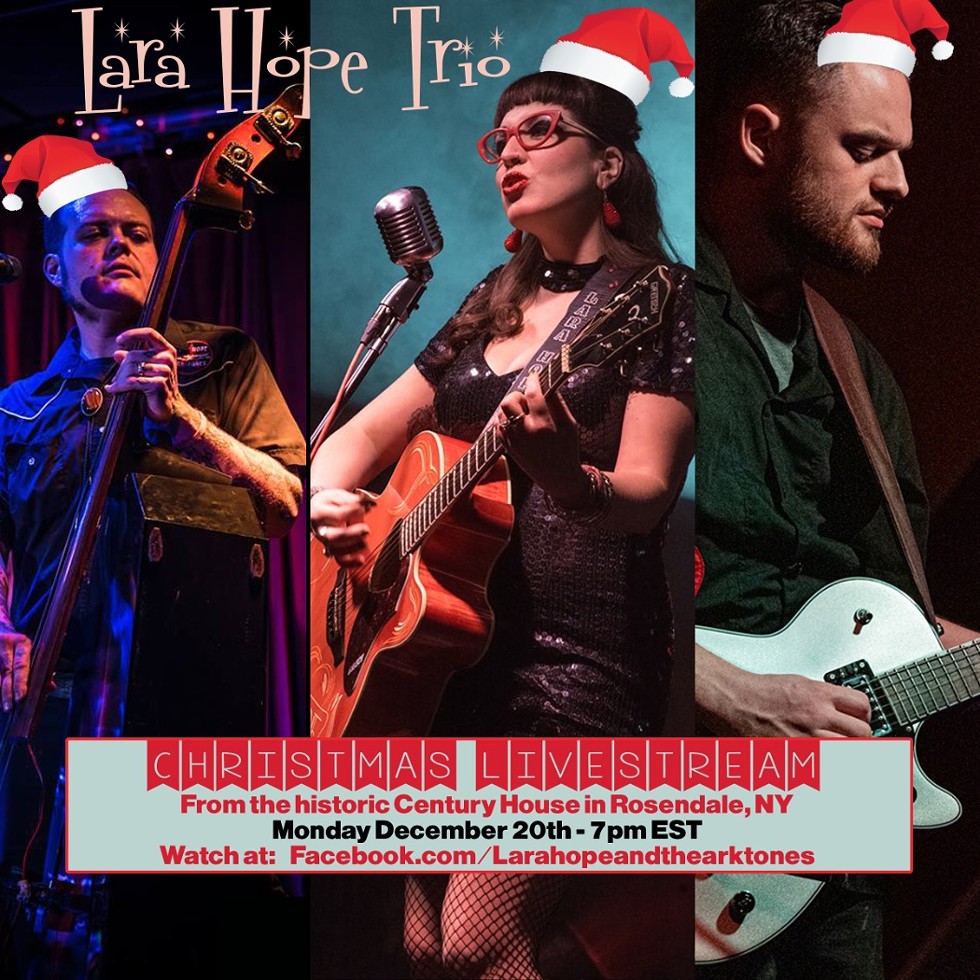 Lara Hope Trio Holiday Stream Concert