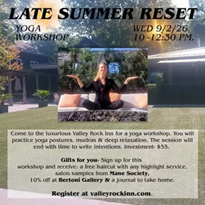Image: Late Summer Reset Yoga Workshop