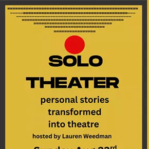 Image: Lauren Weedman's Solo Theater Student Showcase