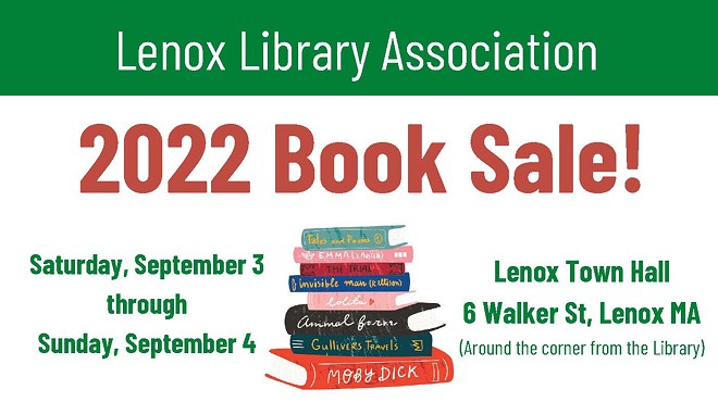 Lenox Library Association 2022 Annual Book Sale