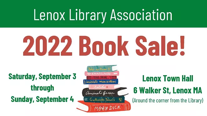 Image: Lenox Library Association 2022 Annual Book Sale