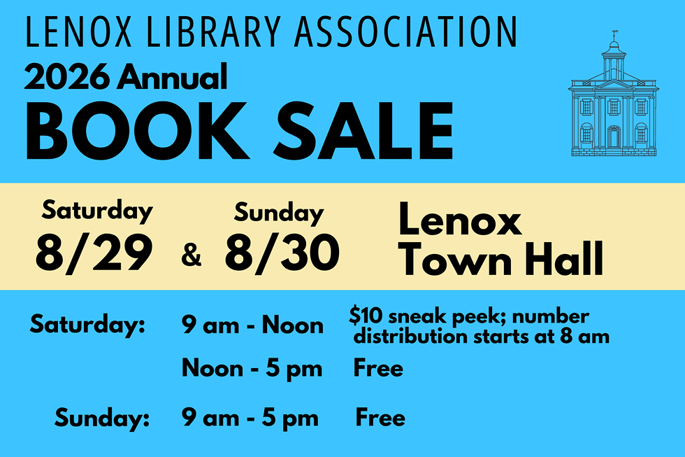 Explore one of the area's largest book sales!