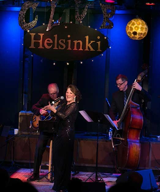 Linda Lavin performing at Club Helsinki on February 10.