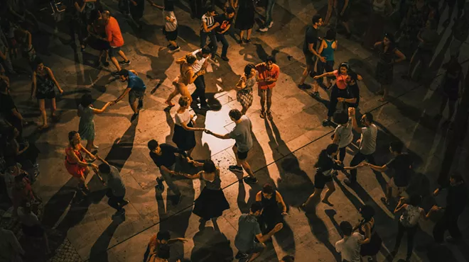 Image: Line Dancing on the River