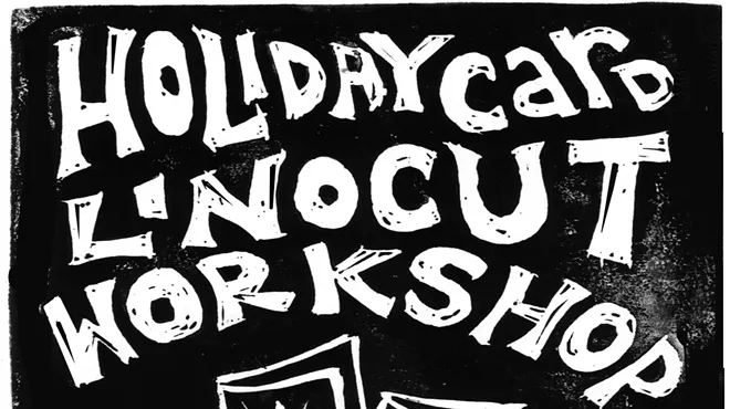 Image: Linocut Holiday Card Workshop