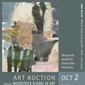 Image: Live Art Auction for the Woodstock School of Art