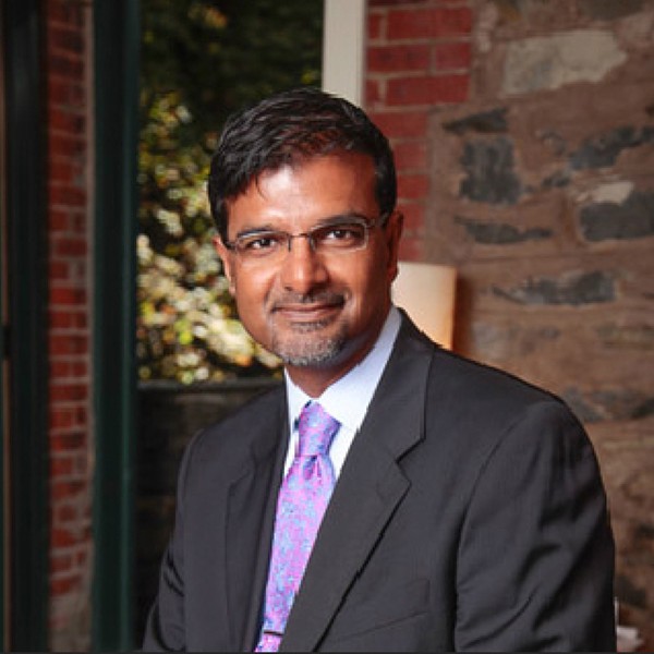 Dr. Manoj Abraham, Pres., Dutchess County Medical Society and Event Moderator
