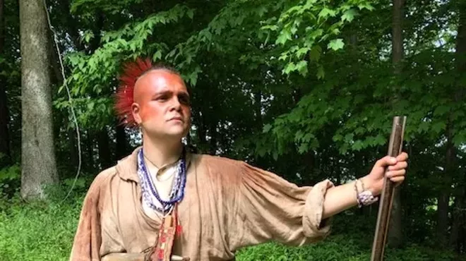 Image: Living History: Native American Reenactor