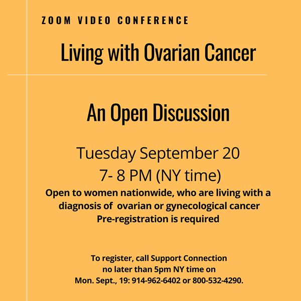 Living With Ovarian Cancer - an Open Discussion