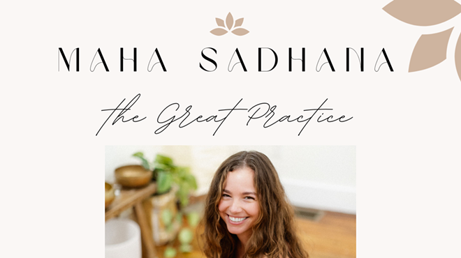Image: Maha Sadhana Dharma Yoga Practice