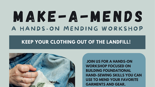 Image: Make-A-Mends: A Hands-On Mending Workshop