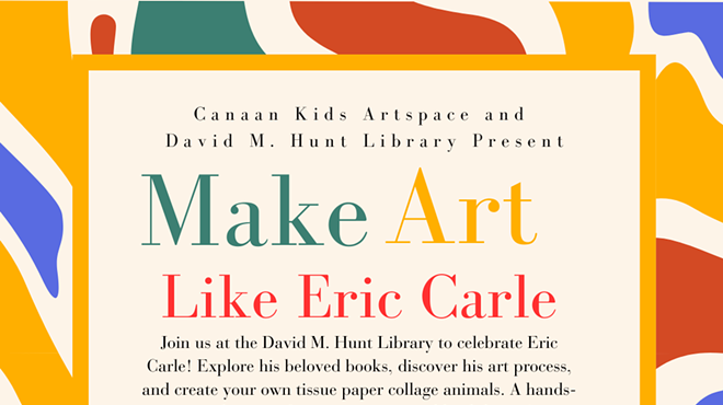 Image: "Make Art Like Eric Carle" Workshop