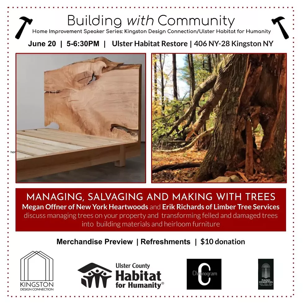 Managing, Salvaging and Making with Trees