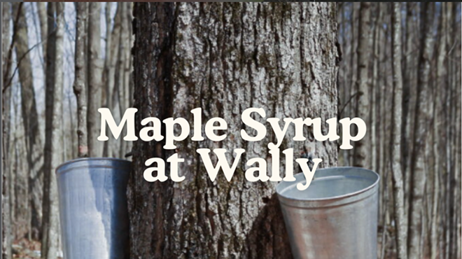 Image: Maple Syrup at Wally Farms